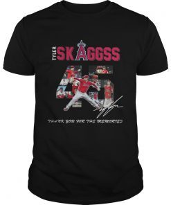 Los Angeles Angels of Anaheim Tyler Skaggs signature shirt