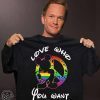Love who you want mickey mouse LGBT shirt