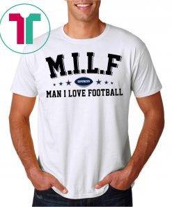 MILF man I love flag football NFL dallas cowboys shirts