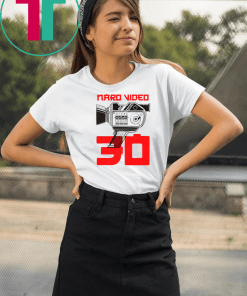 Naro Video Since 1989 Camera Graphic Shirt