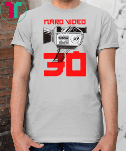 Naro Video Since 1989 Camera Graphic Shirt