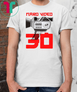 Naro Video Since 1989 Camera Graphic Shirt