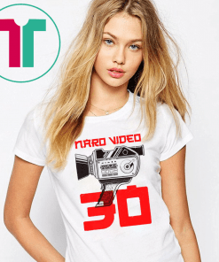 Naro Video Since 1989 Camera Graphic Shirt