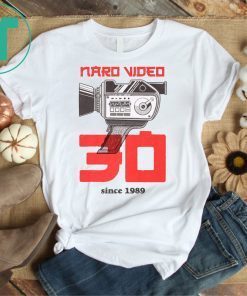 Naro Video Since 1989 Camera Graphic Tee Shirt