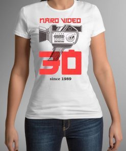 Naro Video Since 1989 Camera Graphic Tee Shirt