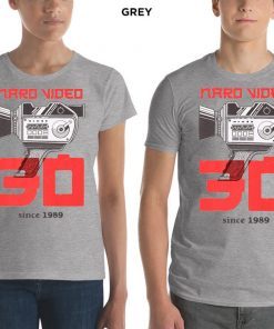 Naro Video Since 1989 Camera Graphic Tee Shirt