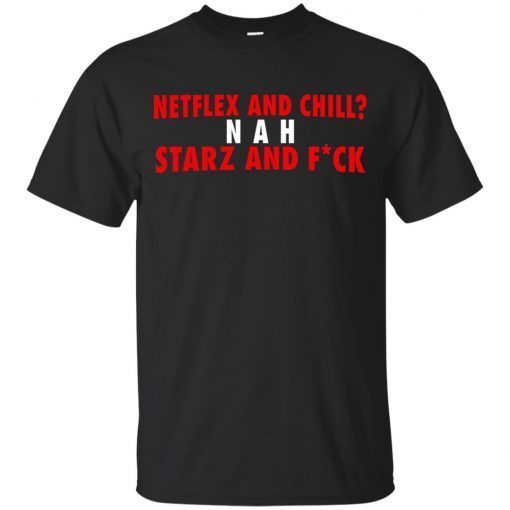 Netflex And Chill Nah Starz And Fuck Youth Kids T-Shirt