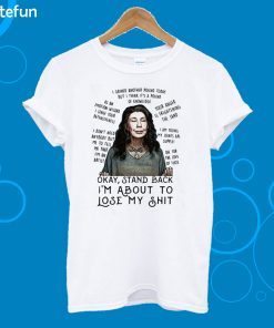 Okey Stand Back I’m About To Lose My Shit Boom T-shirt
