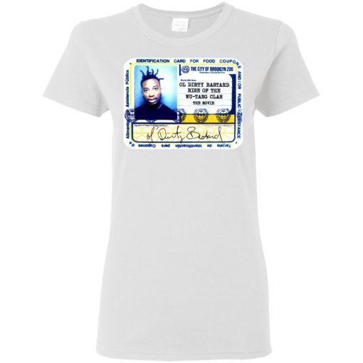 Ol Dirty Bastard Wu Tang Ladies Women T-Shirt