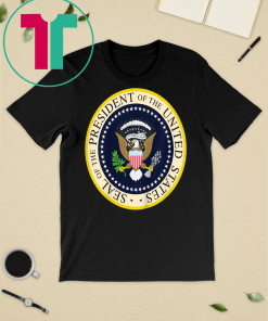 One Term Donnie Merchandise T-Shirt Fake Presidential Seal Anti Trump Funny Gift T-Shirt