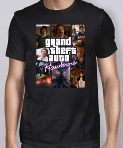 Original Grand Theft Auto Hawkins Stranger Things 3 Shirt