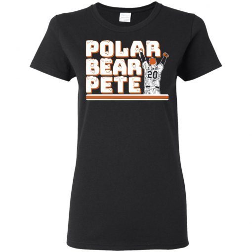 Pete Alonso Polar Bear Ladies Women T-Shirt