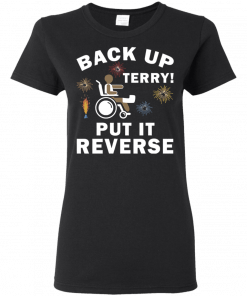 Put It Reverse Terry Ladies Women T-Shirt