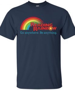 Reading rainbow Tee shirt