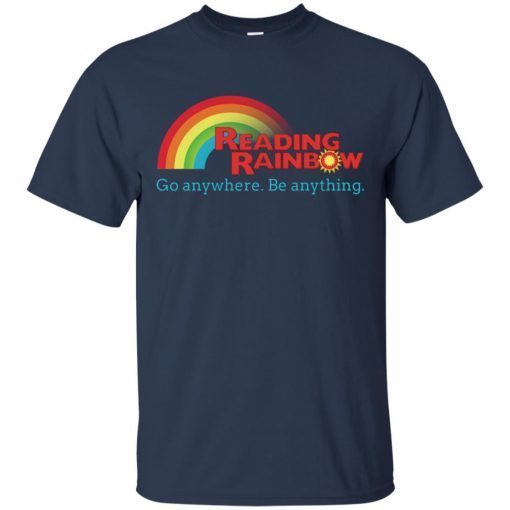 Reading rainbow shirt