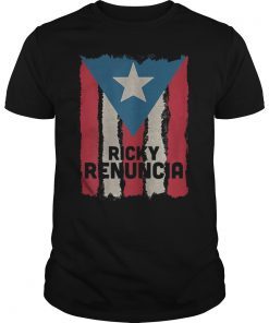 Ricky Renuncia Shirt Por Puerto Rico Politic Scandal T-Shirt