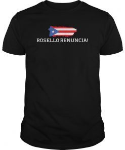 Rosello Renuncia, Puerto Rico T-shirt