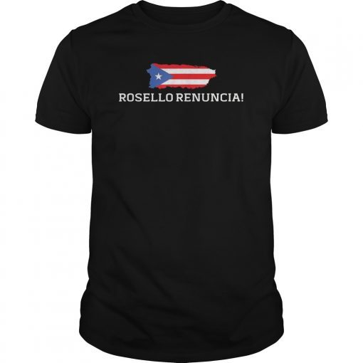 Rosello Renuncia, Puerto Rico T-shirt