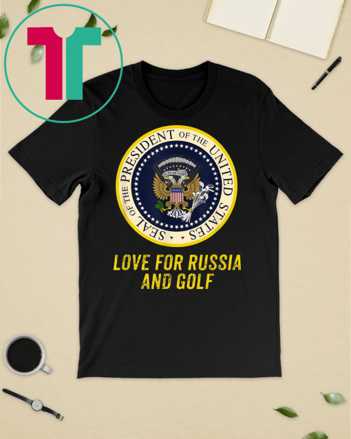 Sarcastic Trump Presidential Seal 45 Puppet Funny T-Shirt Charles Leazott’s Funny Gift T-Shirt