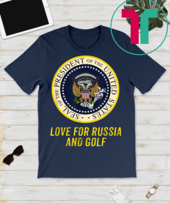 Sarcastic Trump Presidential Seal 45 Puppet Funny T-Shirt Charles Leazott’s Funny Gift T-Shirt