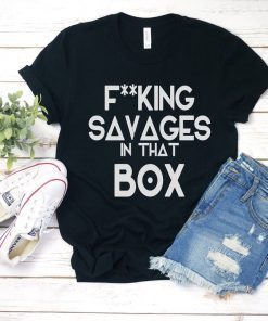 Savage In That Box T-Shirt, Bella Canvas Unisex Tee shirt
