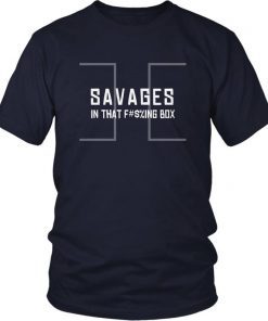 Savages In That Fucking Box New York Yankees, Pinstripe, Umpire Outburst shirt