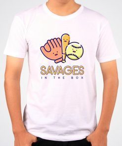 Savages in The Box Short Yankees Savages T-Shirt