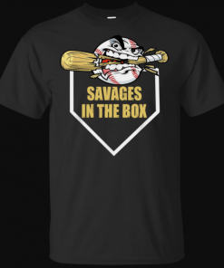 Savages in the box t shirt New York baseball t -shirt