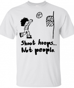 Shoot Hoops Not People Youth Kids T-Shirt