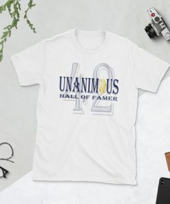 Short Sleeve Unisex T-Shirt UnaniMOus Hall of Famer Mariano Rivera T-Shirt