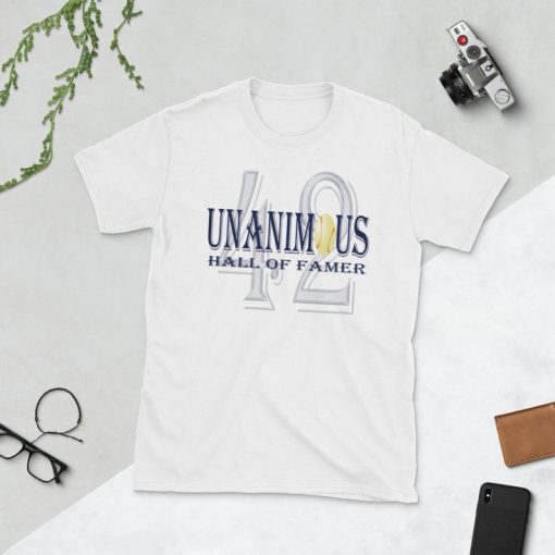 Short Sleeve Unisex T-Shirt UnaniMOus Hall of Famer Mariano Rivera T-Shirt