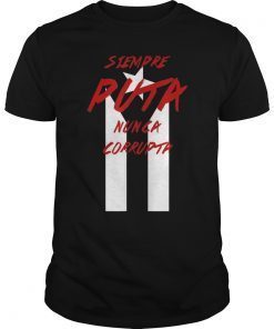 Siempre PUTA Nunca Corrupta Puerto Rico Black Flag T-Shirt