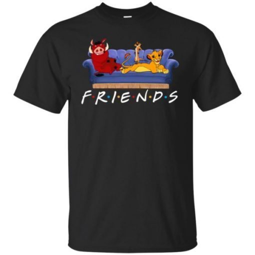 Simba Friends Timon Pumbaa The Lion King shirt