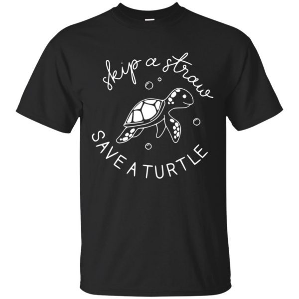 Skip the Straw Turtle Tee