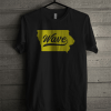 State of Iowa Wave T-shirt