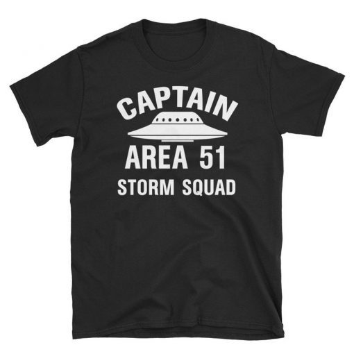 Storm Area 51 Captain Storm Squad Spaceship T-Shirt S-3XL