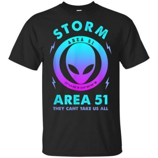 Storm Area 51 Funny Alien T Shirt Men Women