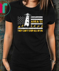 Storm Area 51 Shirt They Can't Stop All of Us Classic T-Shirts