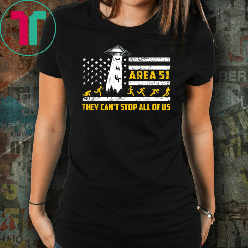 Storm Area 51 Shirt They Can't Stop All of Us Classic T-Shirts