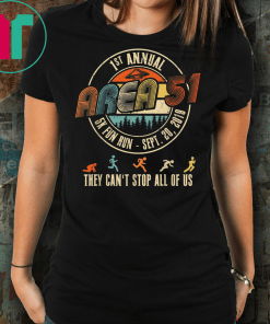 Storm Area 51 Shirt They Can't Stop All of Us Vintage Retro Unisex T-Shirts