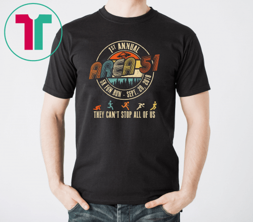 Storm Area 51 Shirt They Can't Stop All of Us Vintage Retro Unisex T-Shirts