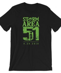 Storm Area 51 Shirt by Chasing Aliens Apparel Co.