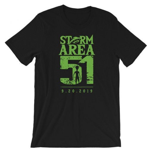 Storm Area 51 Shirt by Chasing Aliens Apparel Co.