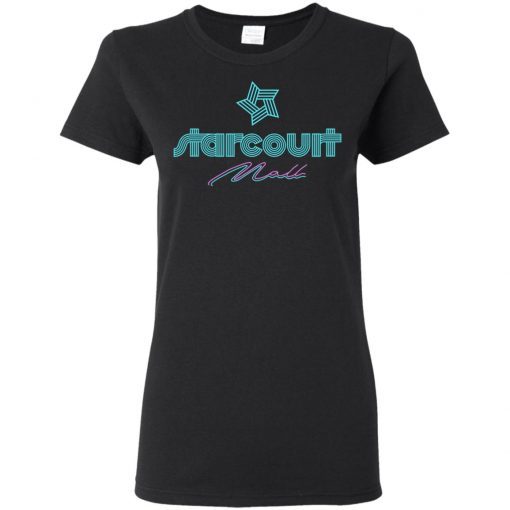 Stranger Things Starcourt Mall Ladies Women T-Shirt