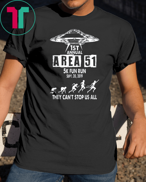 Strom Area 5K Fun Run 1St Annual They Can't Stop All Us Cute Classic Funny Gift T-Shirt