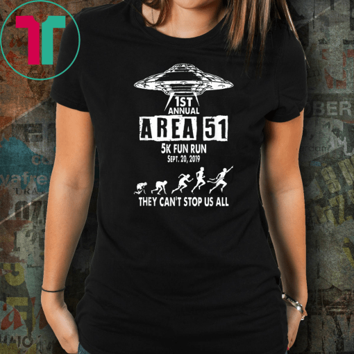 Strom Area 5K Fun Run 1St Annual They Can't Stop All Us Cute Classic Funny Gift T-Shirt