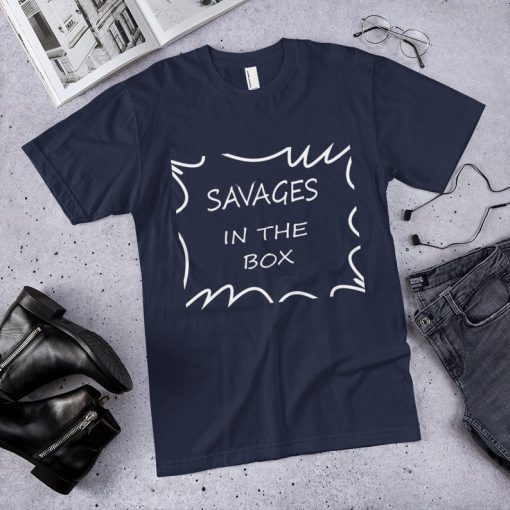 T-Shirt savages in the box yankees savages savages in that box fucking savages yankees baseball aaron boone shirt new york yankees y