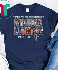 Thank you for the memories Michael Jackson 1985 2019 Shirt