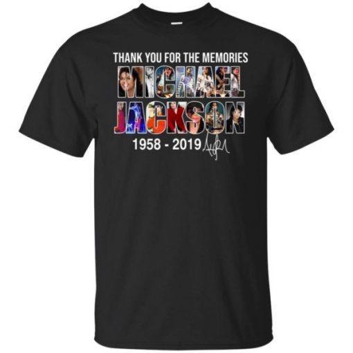 Thank you for the memories Michael Jackson 1985 2019 shirt