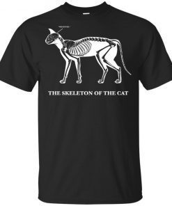 The Skeleton of the Cat Youth Kids T-Shirt